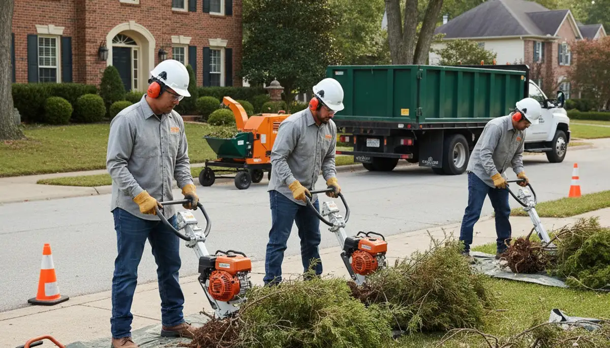 Shrub removal service in Louisville, KY by Louisville Tree Service KY