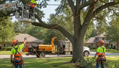 Louisville, KY tree pruning service trimming branches for tree health and safety