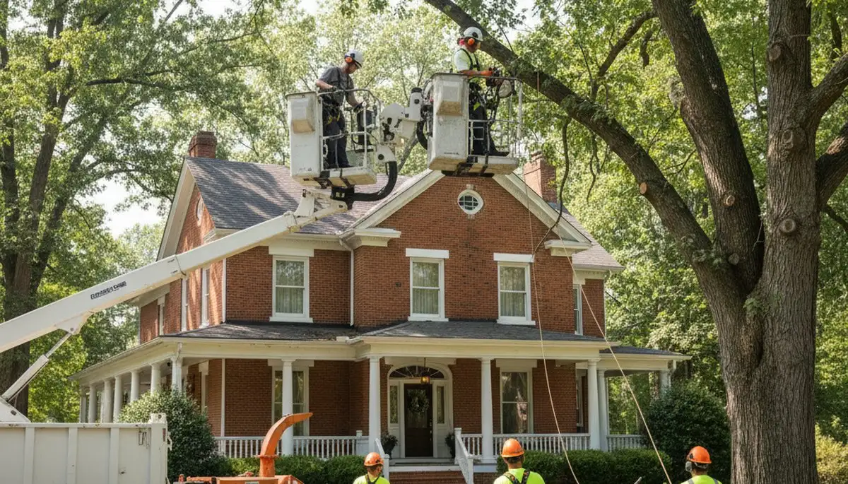 Louisville, KY tree service team providing professional tree trimming and removal services
