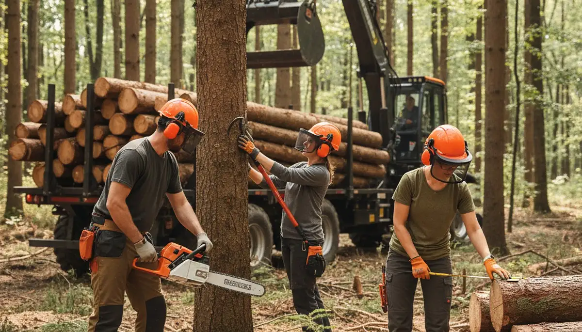 Woodlot management service in Louisville, KY by professional tree care experts